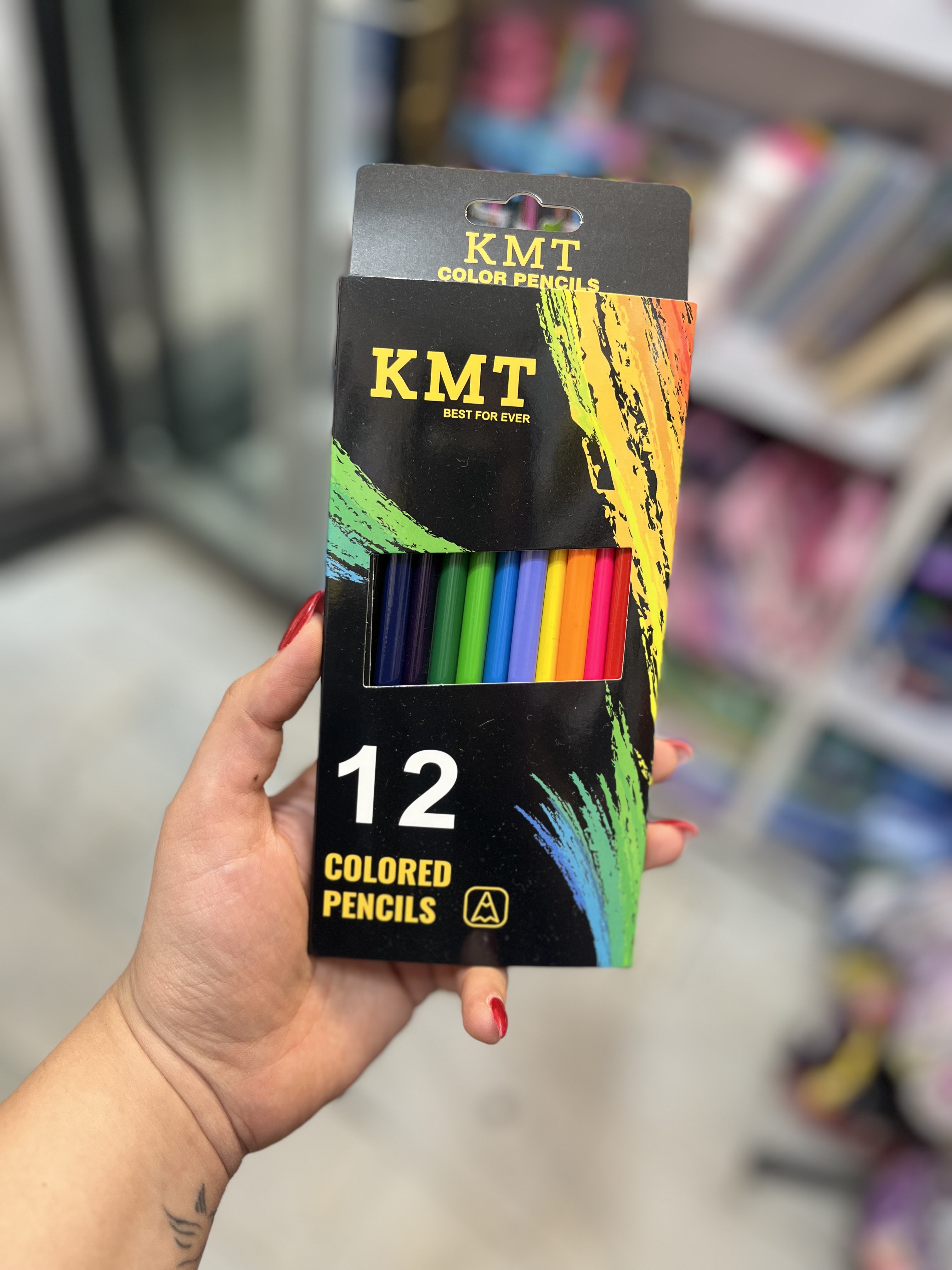 مدادرنگی ۱۲ رنگی KMT